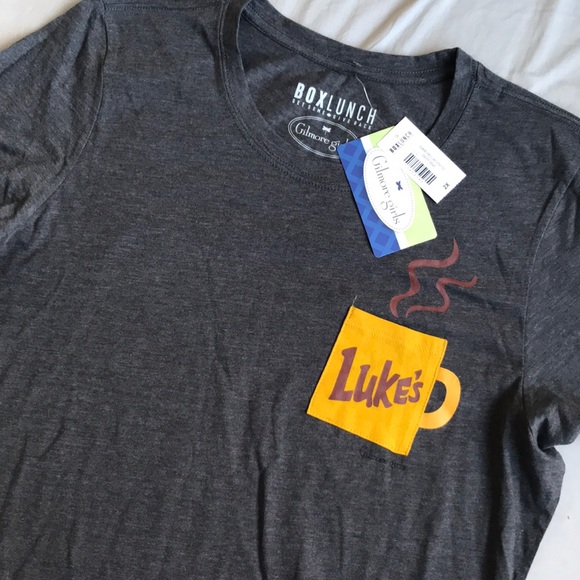 Tops - NWT Gilmore Girls “Luke’s” pocket tee